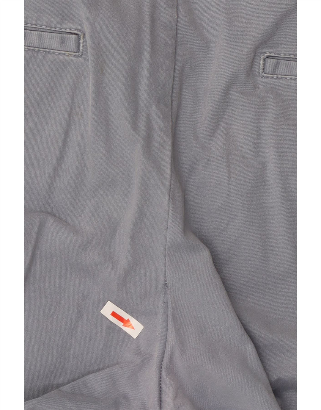Gerade Chino-Hose für Herren von Zara, EU 44, Größe L, W34, L29, Blau