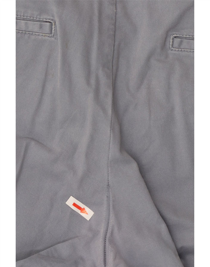 Gerade Chino-Hose für Herren von Zara, EU 44, Größe L, W34, L29, Blau