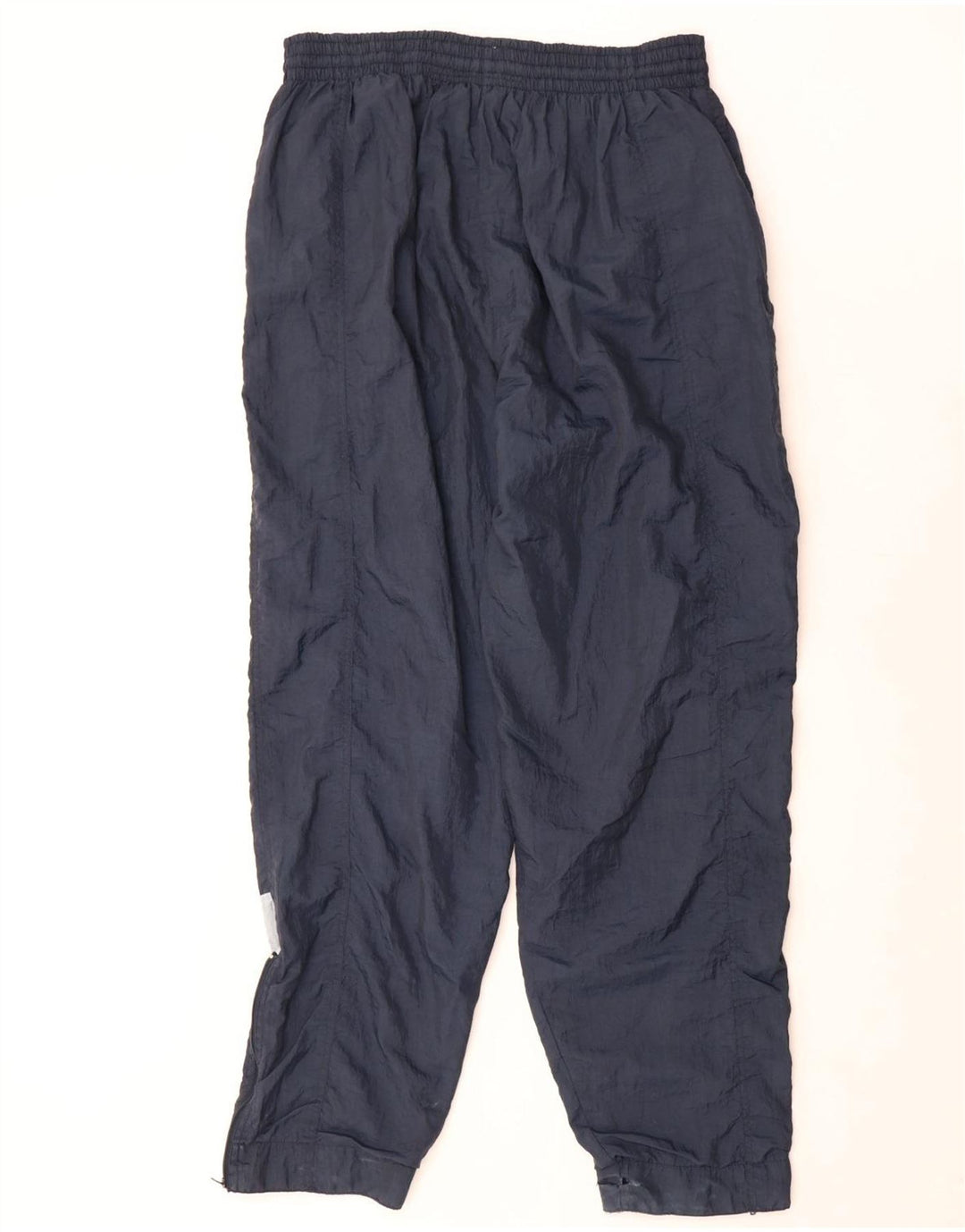 Vintage Herren-Trainingsanzug mit Kapuze, lockere Passform, mittleres Marineblau