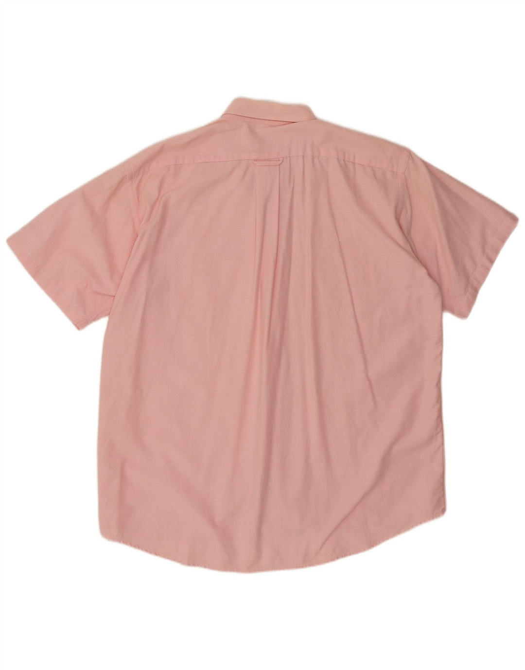 Lacoste Herren Kurzarmhemd Größe 42 Große rosa Baumwolle
