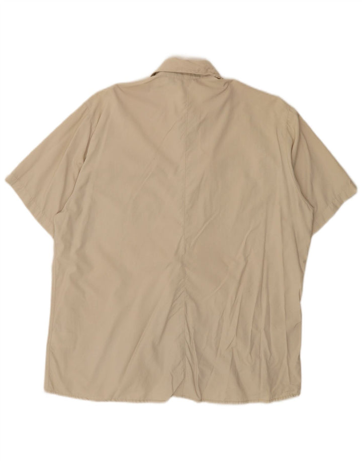 Rohan Damen Kurzarmhemd UK 16 Large Beige Polyamid