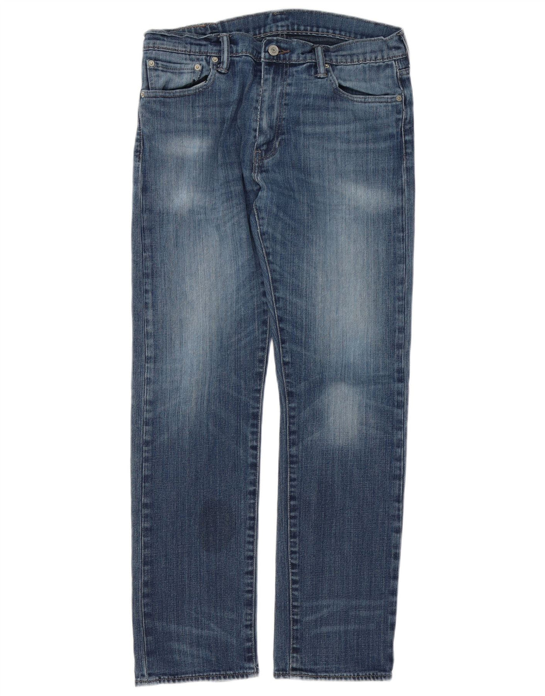 Levi's Herren 504 Straight Jeans W33 L30 Blau