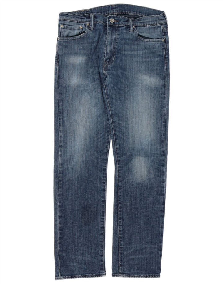 Levi's Herren 504 Straight Jeans W33 L30 Blau