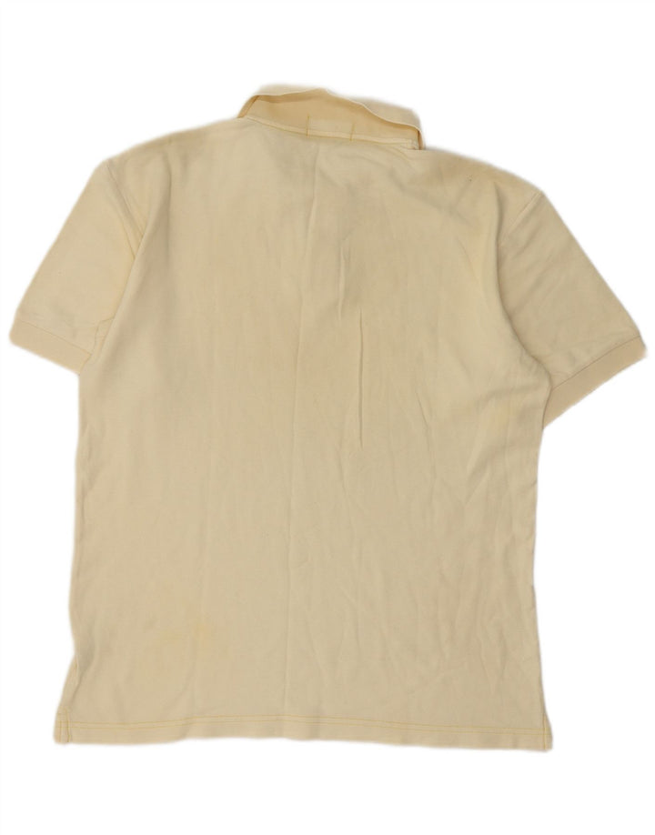 Fila Herren Poloshirt IT 50 Medium Off White Baumwolle
