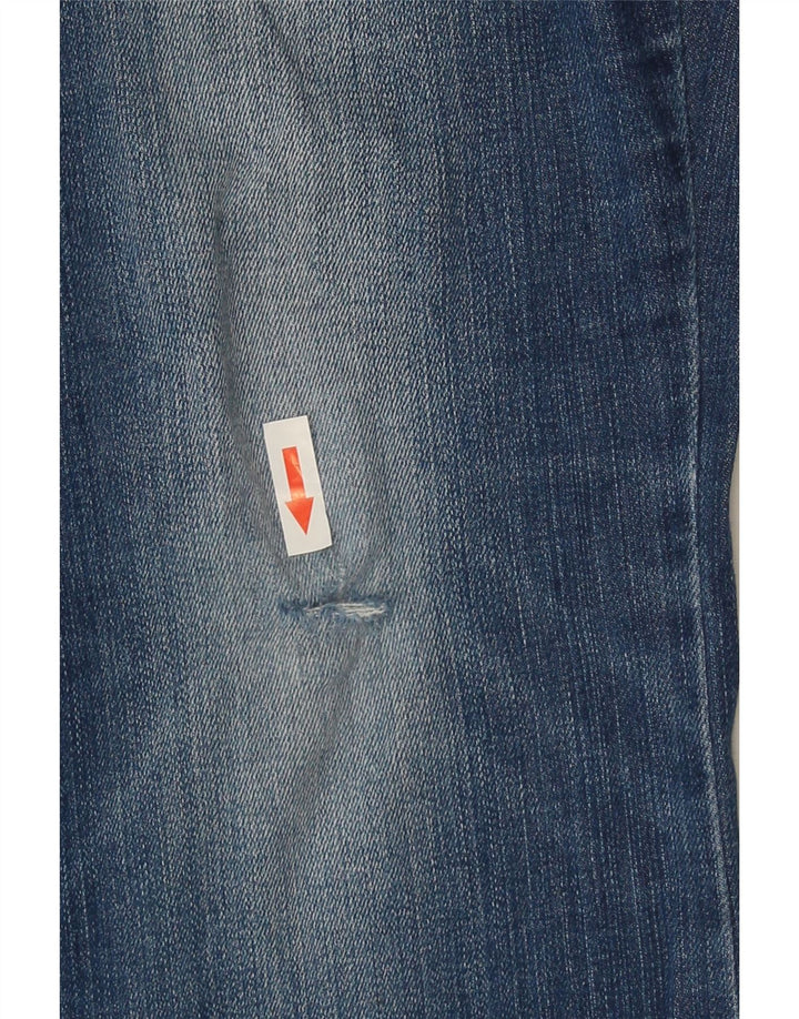 Levi's Damen 715 Bootcut Jeans W32 L32 Blaue Baumwolle