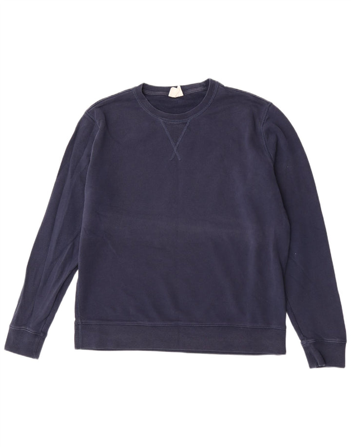 Marks & Spencer Herren Sweatshirt Pullover XL Marineblau Baumwolle