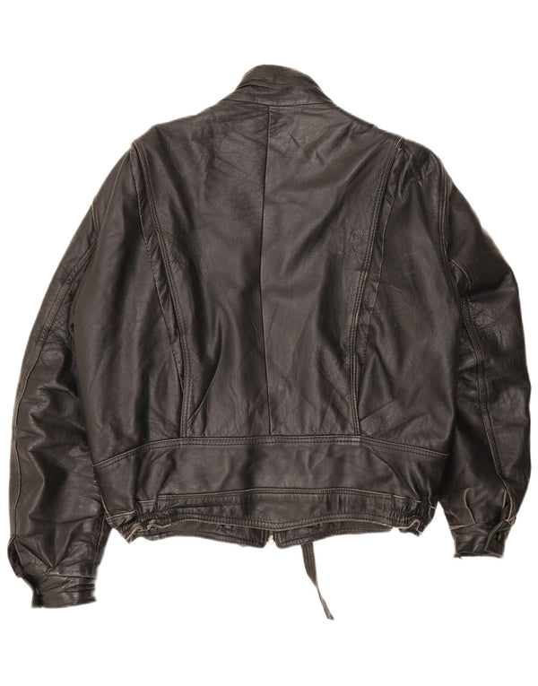 Vintage Herren Lederjacke UK 42 XL Rot