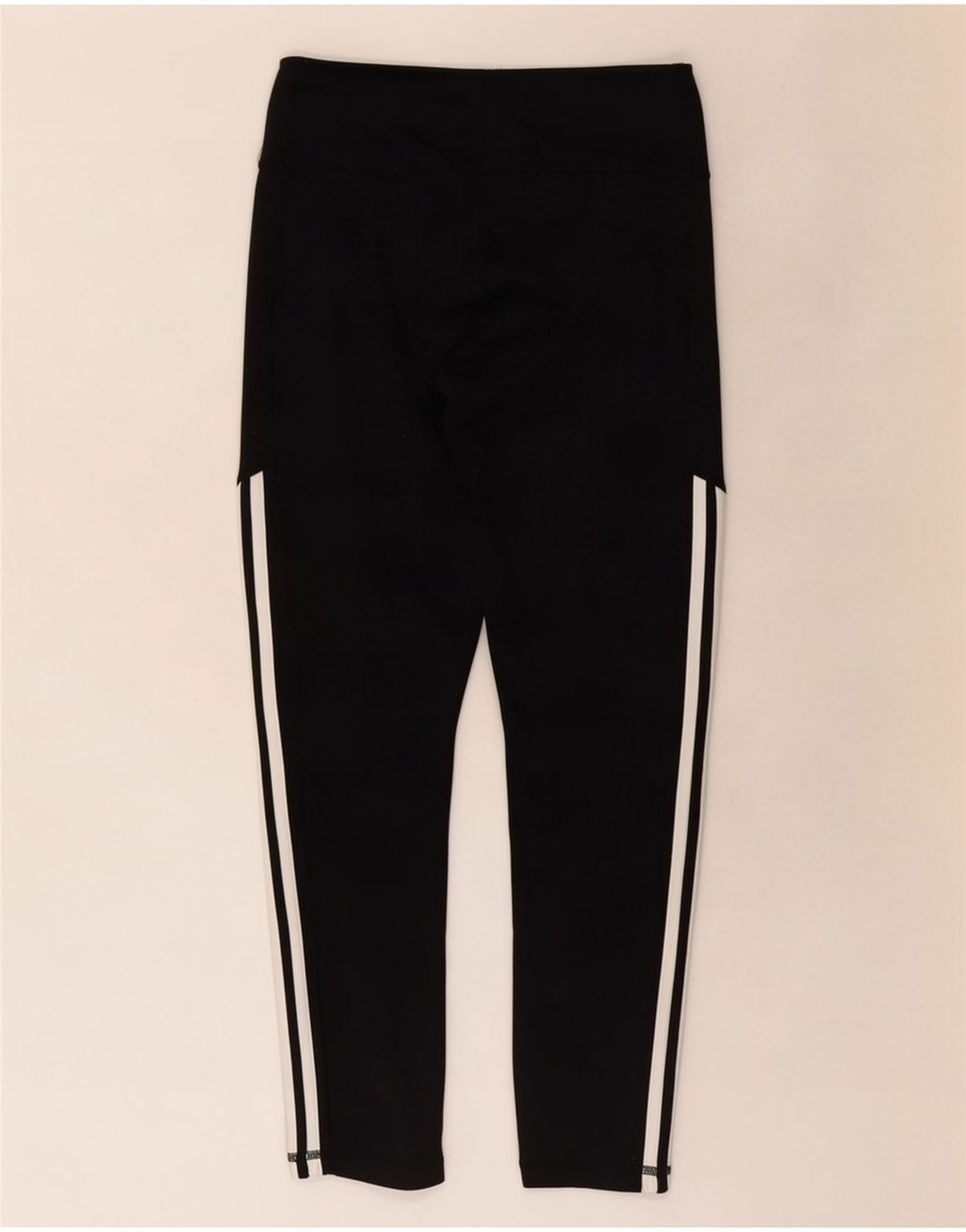 Adidas Damen Climalite Leggings UK 12 Medium Schwarz Polyester
