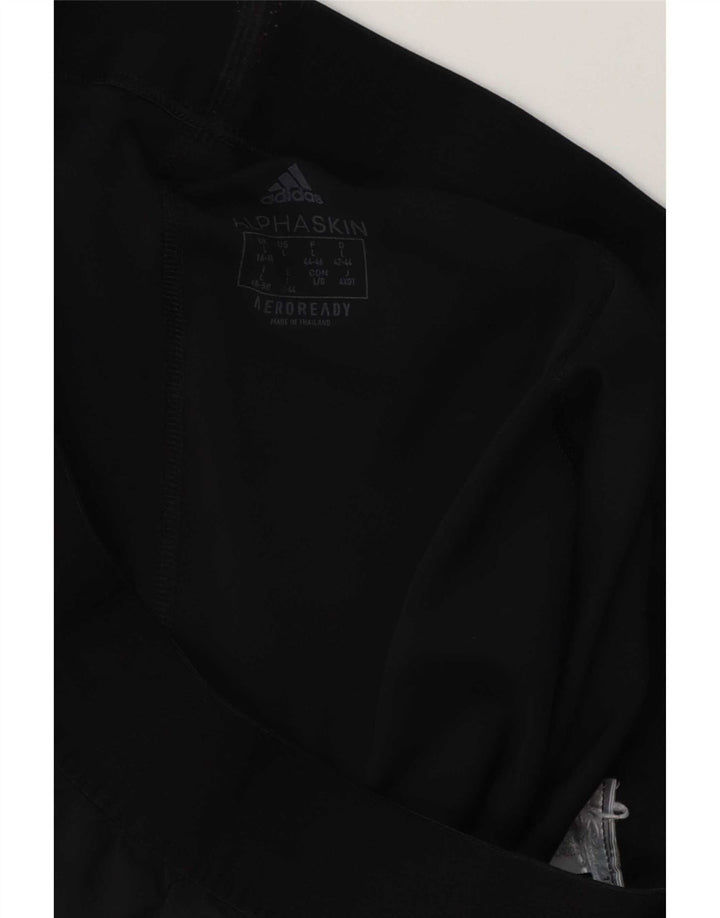 Adidas Damen Sportshorts UK 14 Large Schwarz