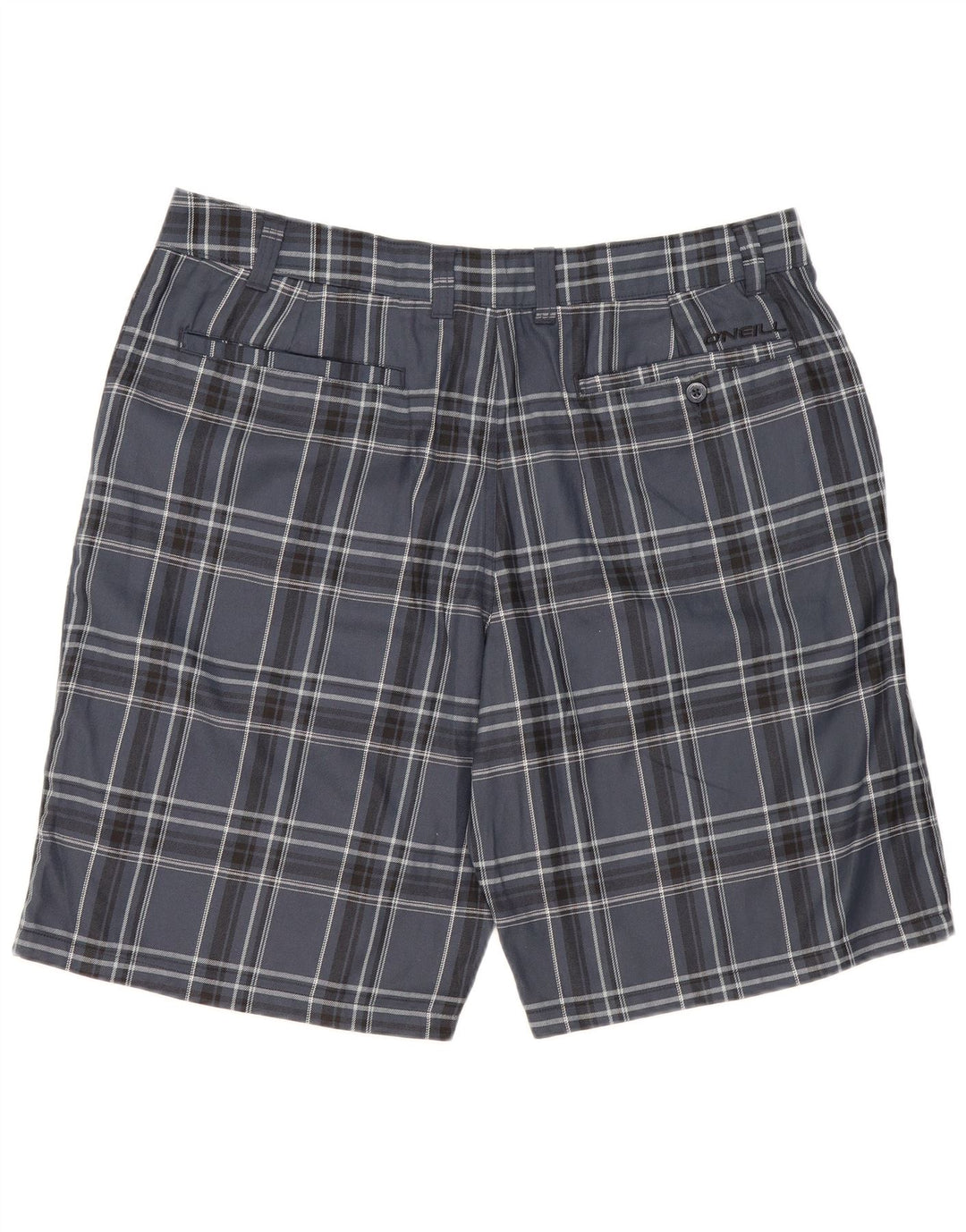 O'Neill Herren Chinoshorts W40 XL Marineblau kariertes Polyester
