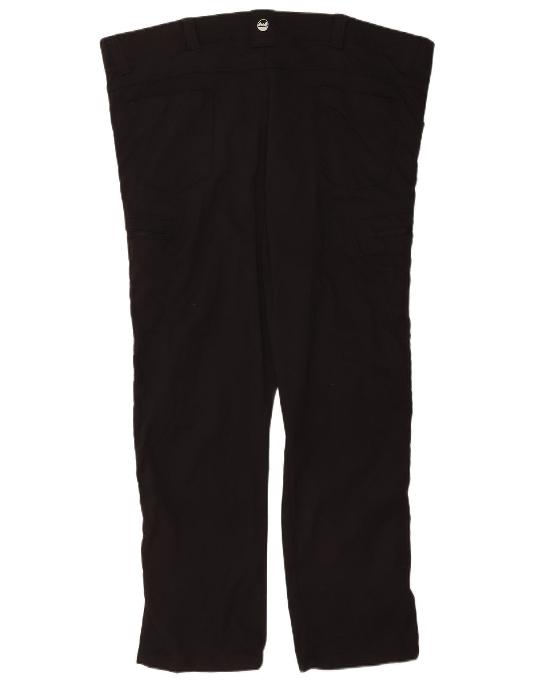 Wrangler Herren gerade Cargohose W44 L30 schwarzes Nylon