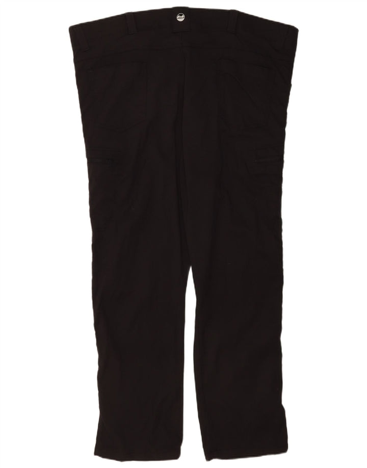 Wrangler Herren gerade Cargohose W44 L30 schwarzes Nylon