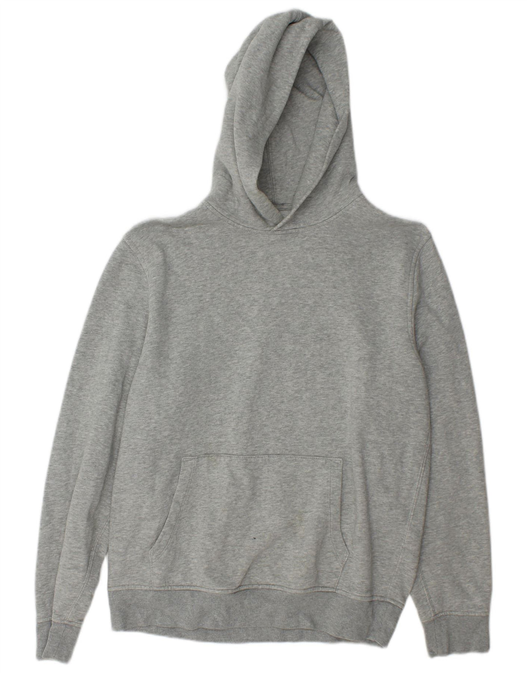 Gap Herren-Kapuzenpullover aus mittelgrau gesprenkelter Baumwolle