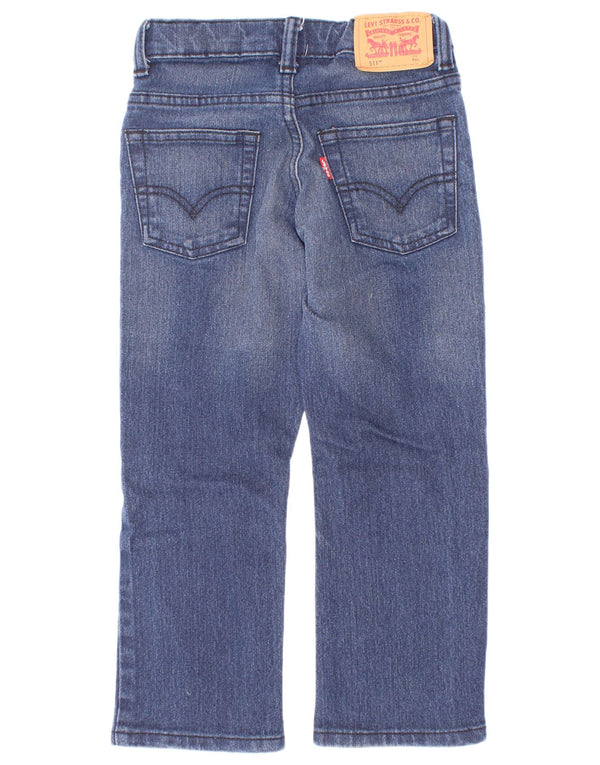 Levi's Jungen 511 Slim Jeans 3–4 Jahre W20 L18 Blaue Baumwolle