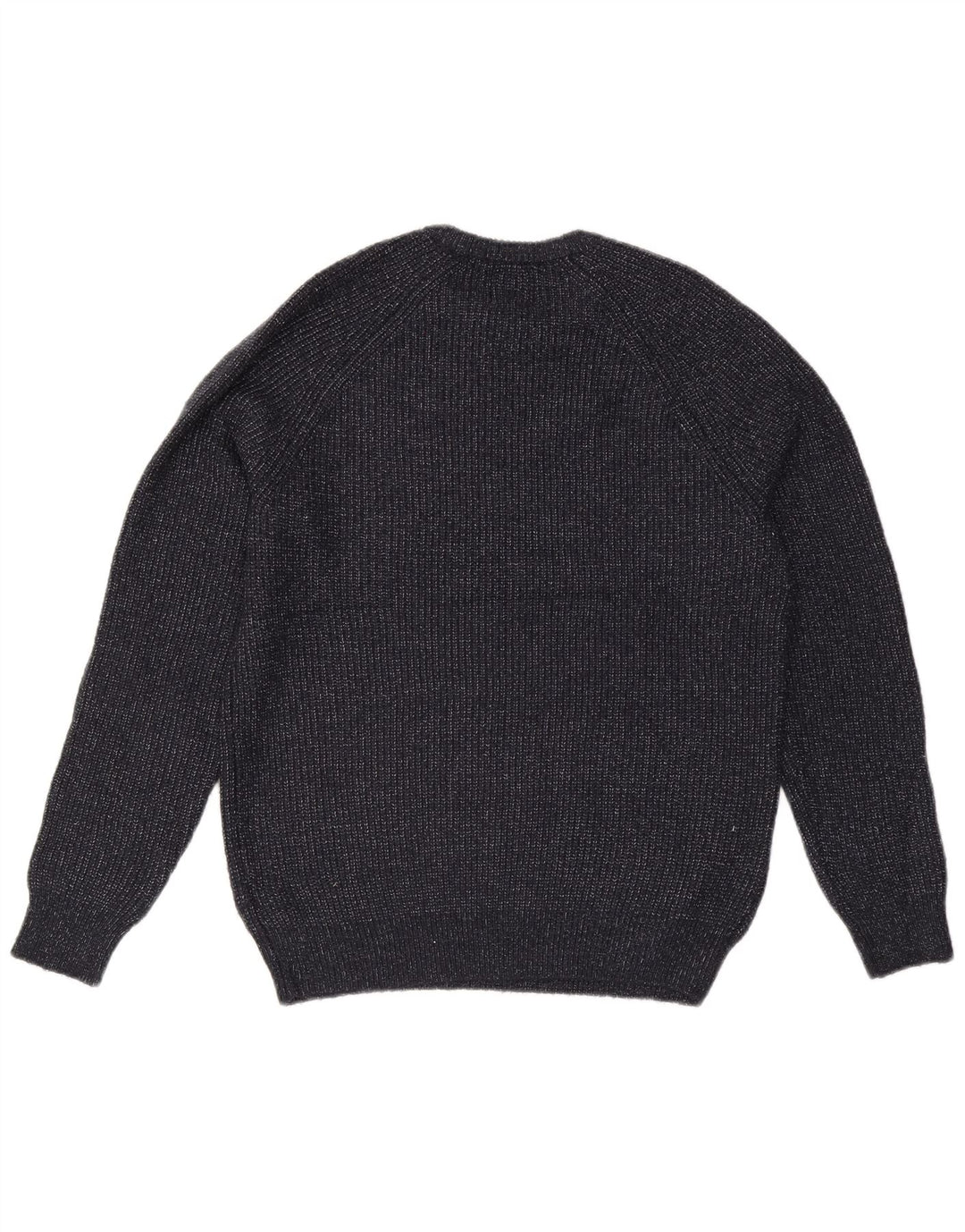 Marks & Spencer Herren-Pullover mit Rundhalsausschnitt, Größe S, Marineblau, Polyamid