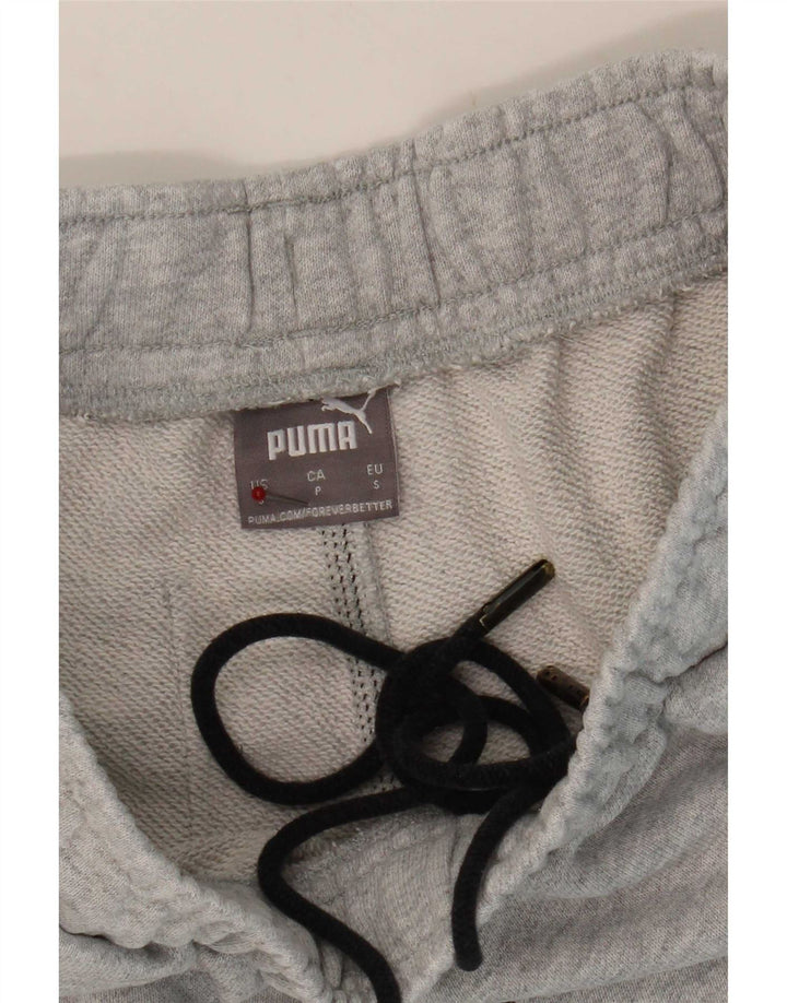 Puma Herren-Trainingshose, Jogginghose, Größe S, grau gefleckt