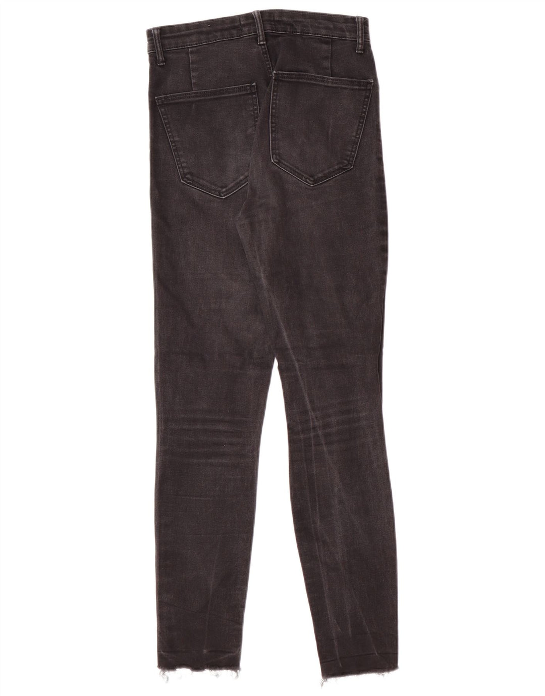 Zara Damen Distressed Skinny Jeans EU 36 XS W26 L27 Schwarz Modern