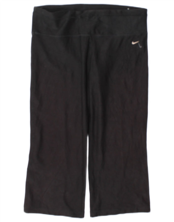 Nike Damen Capri-Leggings US 12/14 Large Schwarz