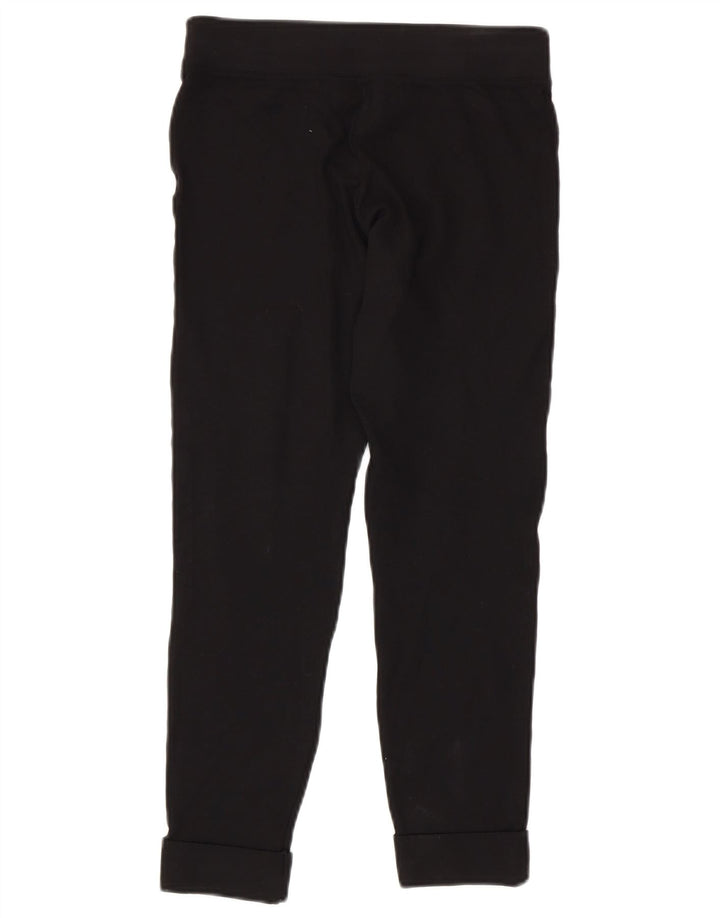 Zara Damen Trainingshose Jogger UK 12 Medium Schwarz