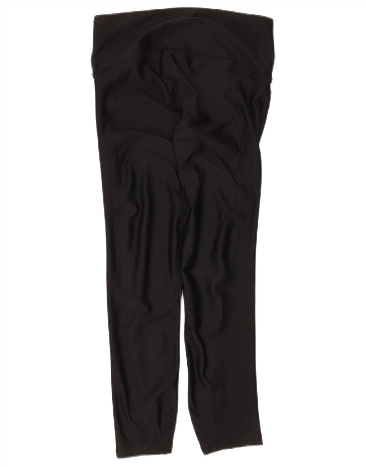 Under Armour Damen Leggings UK 10 Small Schwarz Polyester
