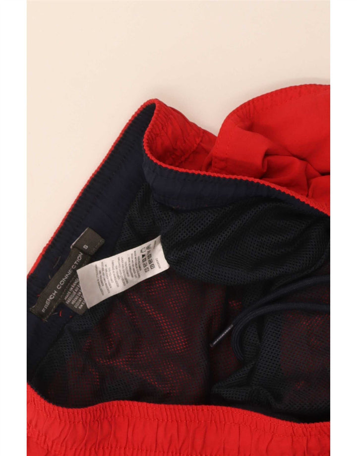 French Connection Herren-Badeshorts, Größe S, Rot, Polyamid