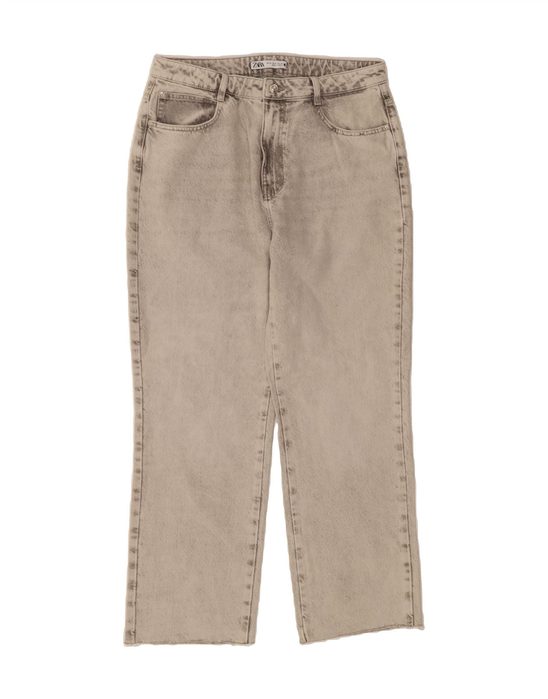 ZARA Womens High Waist Jeans EU 42 Large W32 L29 Grey Vintage Zara and Second-Hand Zara from Messina Hembry 