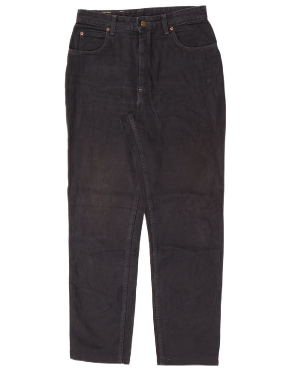 Lee Damen Tapered Jeans W33 L30 Marineblaue Baumwolle