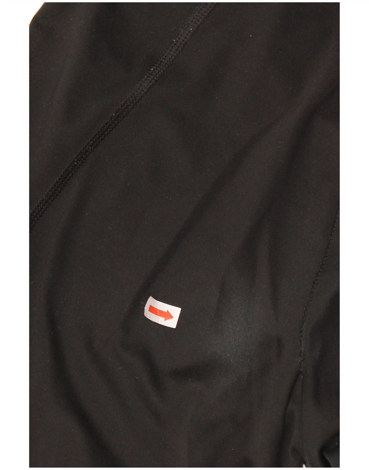 Adidas Damen Graphic Leggings UK 4/6 XS Schwarz Colourblock