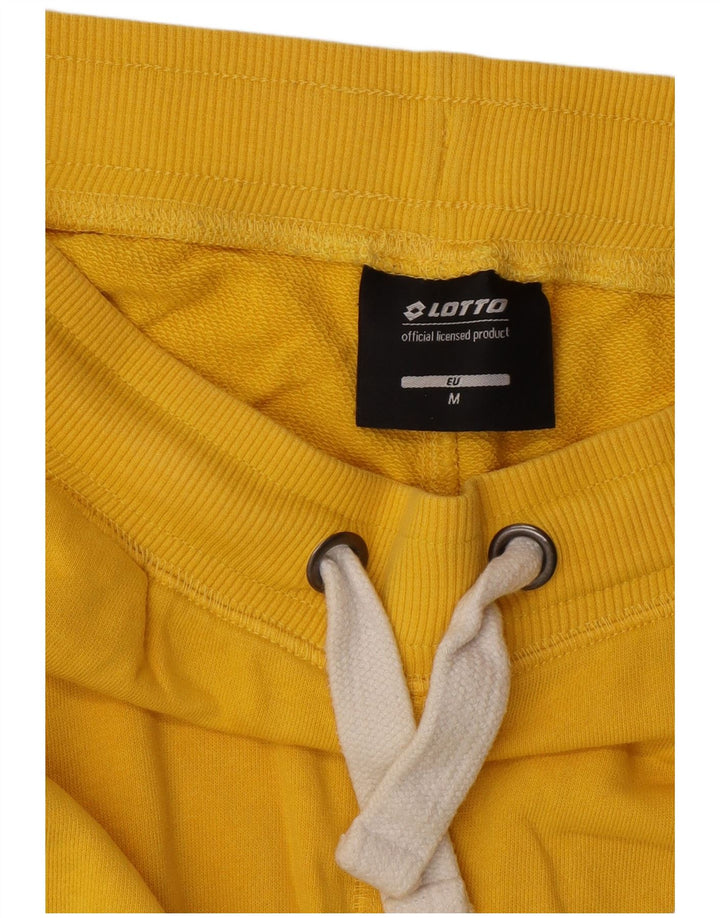 Lotto Herren-Sportshorts mit Grafik, mittelgelbe Baumwolle