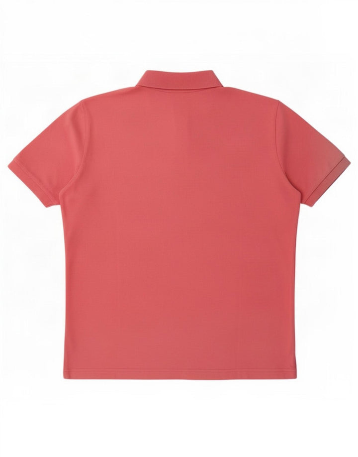 Kappa Herren-Poloshirt, groß, rosa Baumwolle