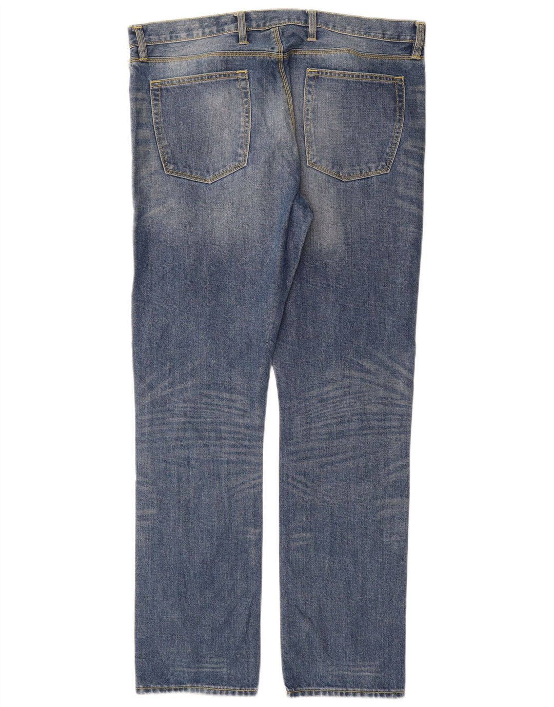 Gap Herren Premium Slim Straight Jeans W36 L32 Blaue Baumwolle