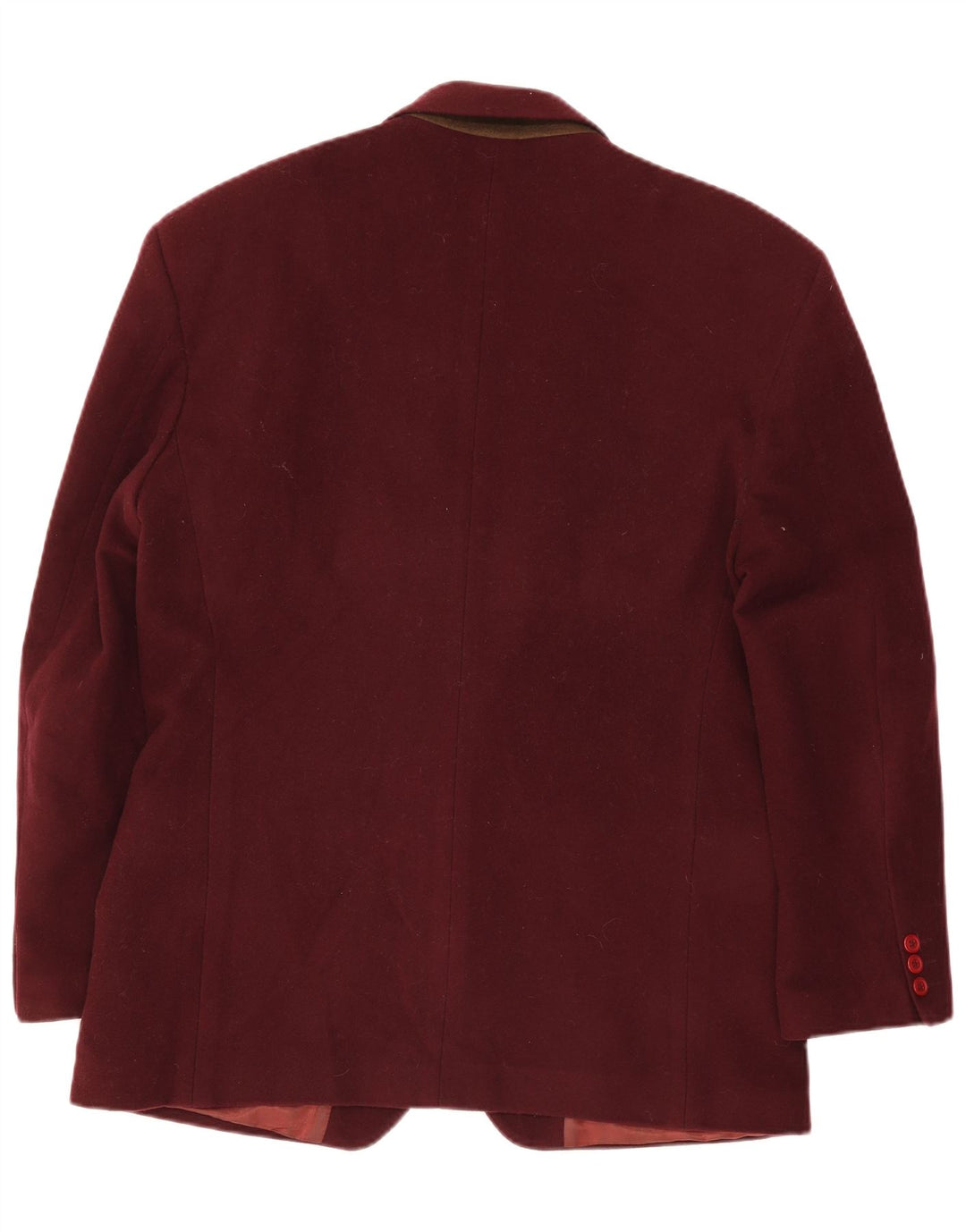 Pit Stop Herren-Blazer mit 2 Knöpfen, IT 54, 2XL, bordeauxrote Wolle