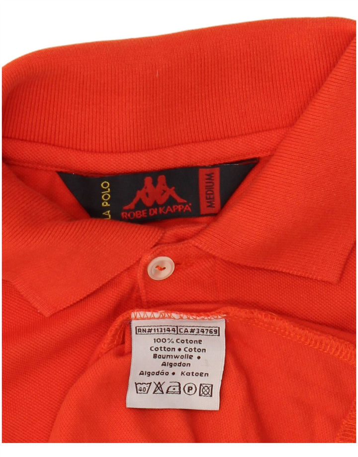 KAPPA Herren Poloshirt Mittelrote Baumwolle