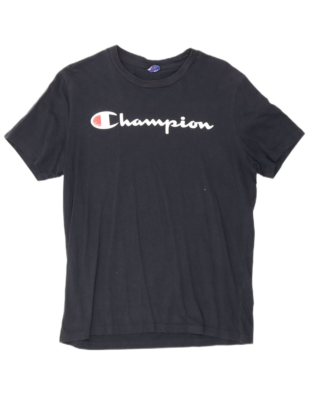 Champion Herren-T-Shirt mit Grafik, mittelgroß, Marineblau