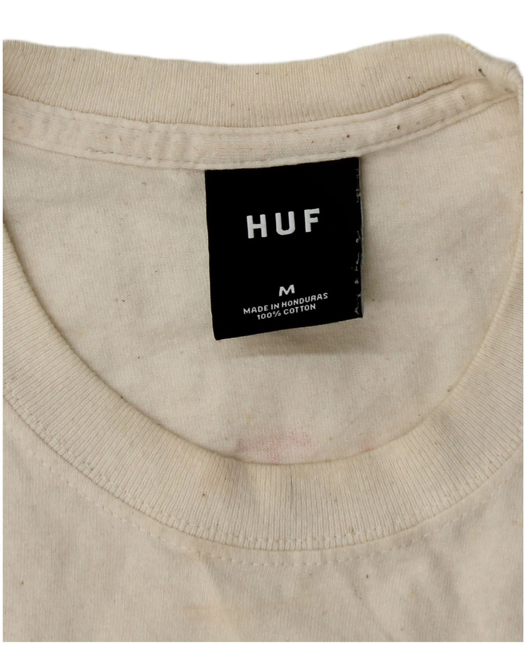 HUF Herren-T-Shirt mit Grafik, mittelweiße Baumwolle
