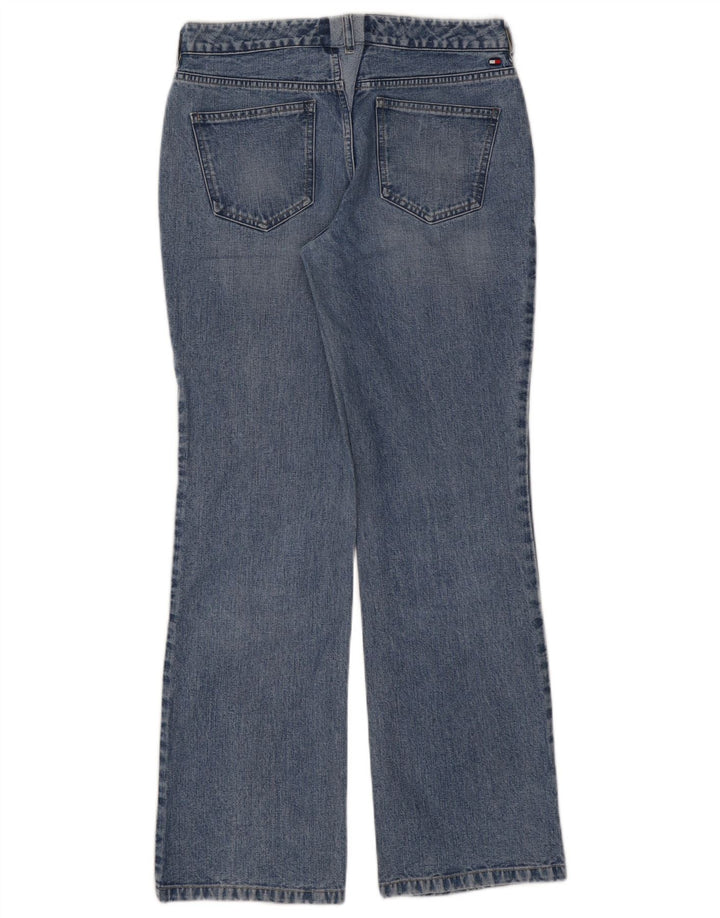 Tommy Hilfiger Damen Bootcut-Jeans W30 L31 Blau
