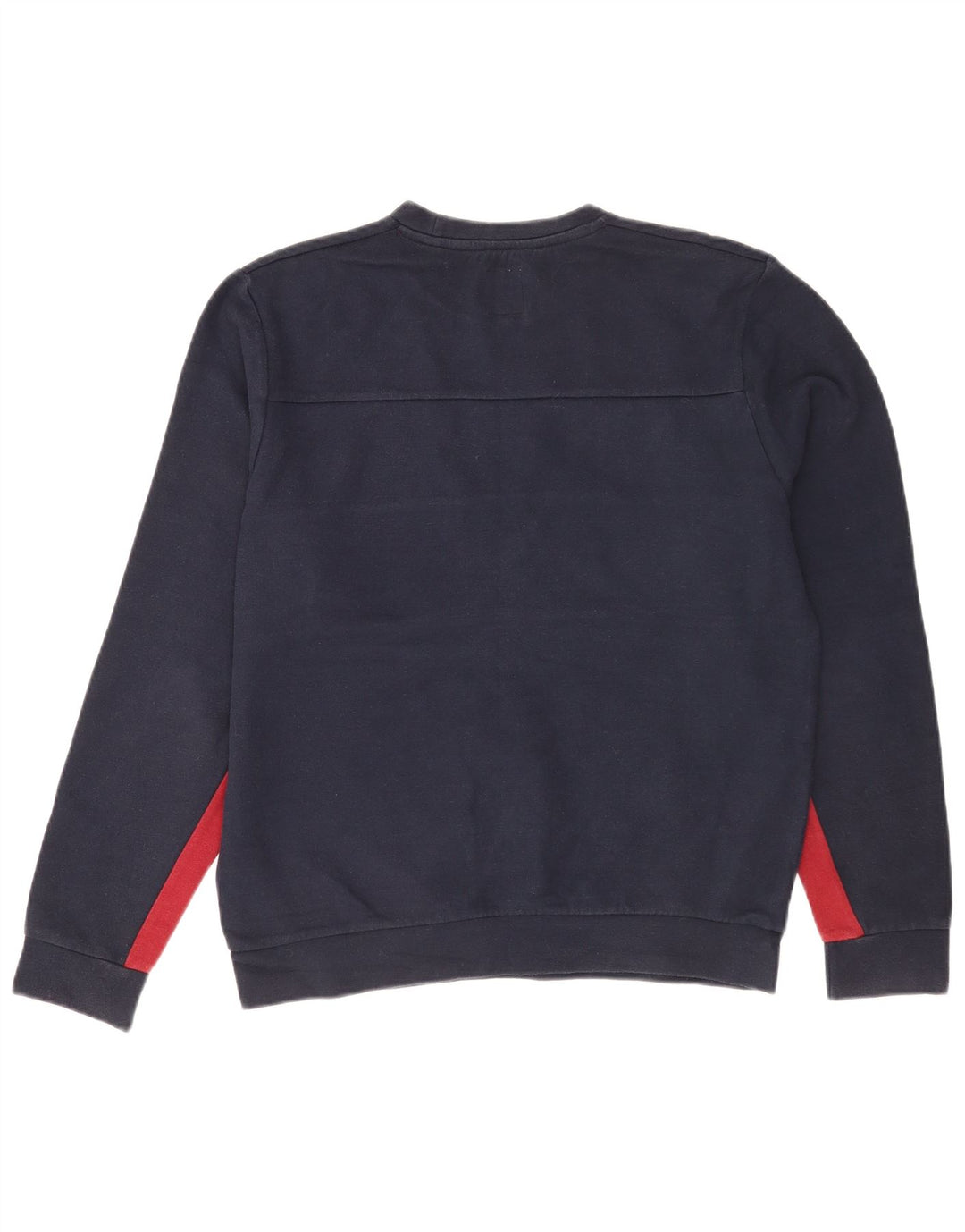 Jack Wills Herren-Sweatshirt mit Grafik, groß, Marineblau, Farbblock