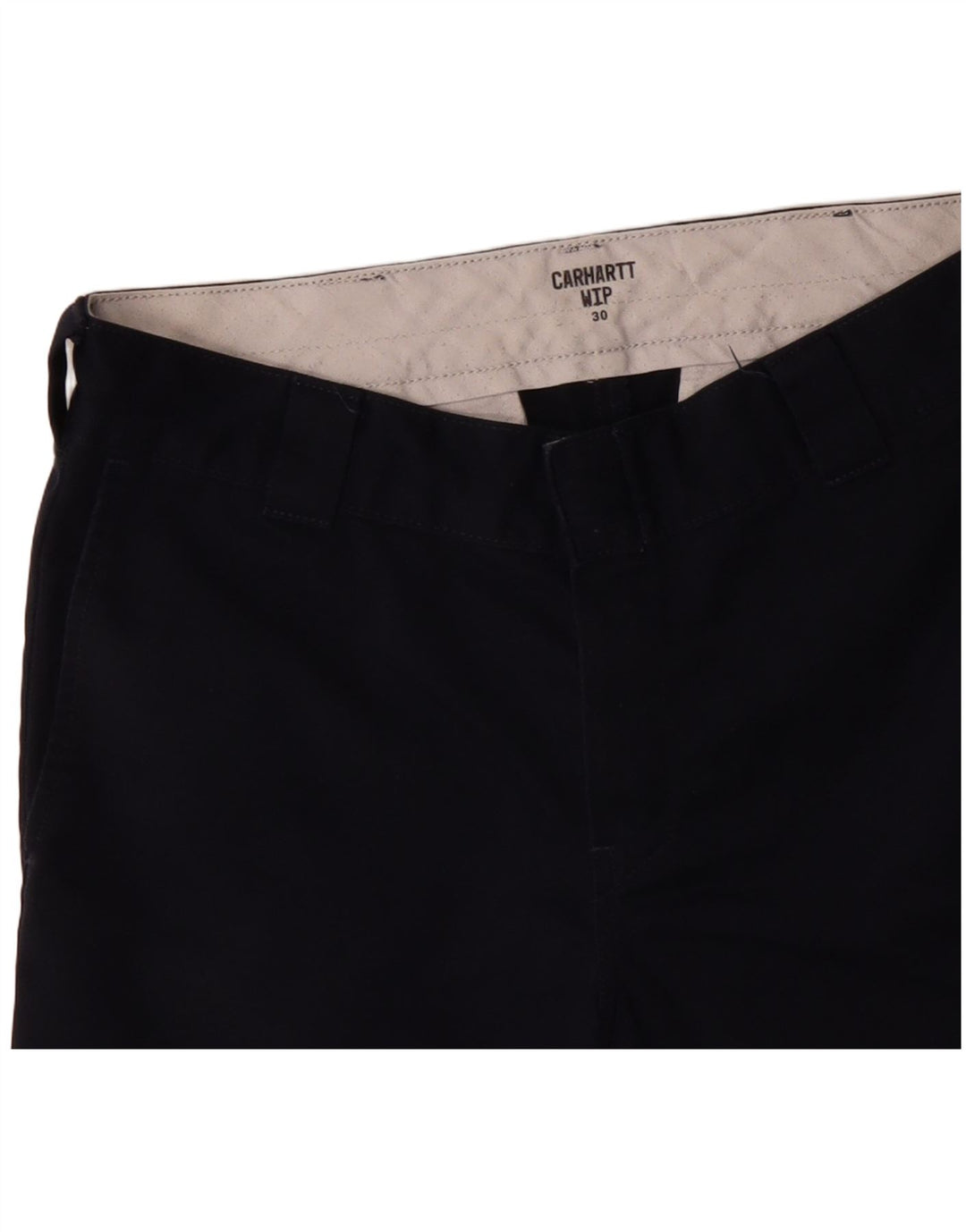 Carhartt Herren Wip Chino Shorts W30 Mittelmarineblaues Polyester