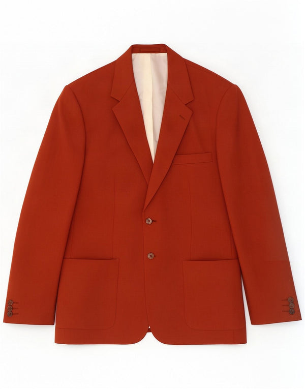 Wellington Herren-Blazer mit 2 Knöpfen, UK 48 4XL, braunes Polyester