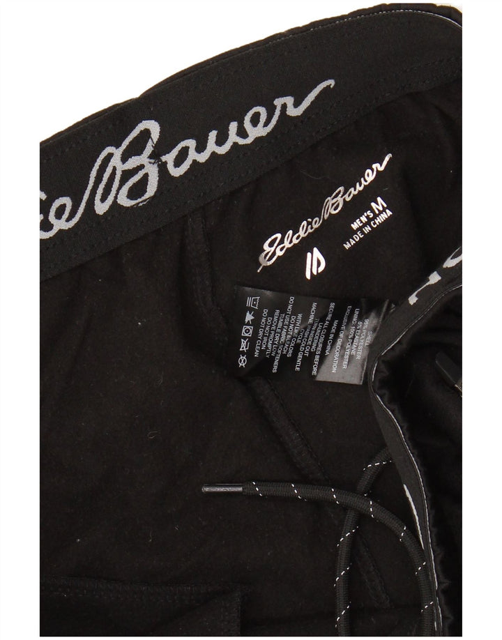 EDDIE BAUER Herren-Trainingshose, Jogginghose, Mittelschwarz, Polyester