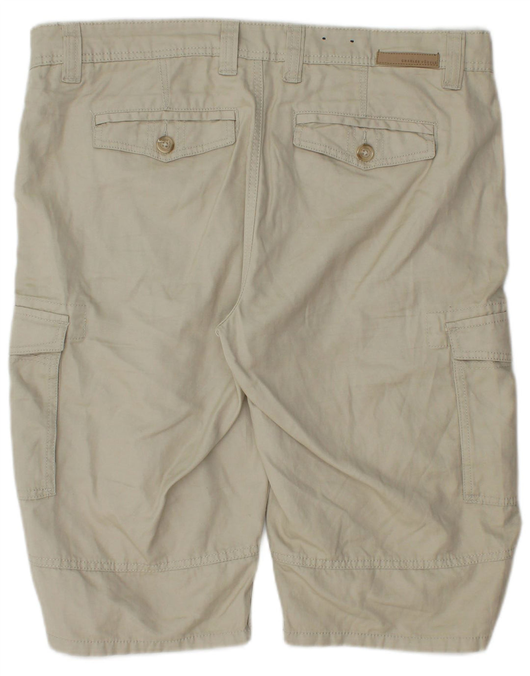 Charles Vogele Herren Mike Cargo Shorts W34 Große graue Baumwolle