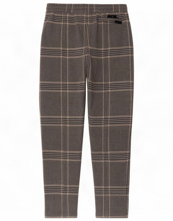Marks & Spencer Damen Freizeithose UK 12 Medium W30 L28 Grau kariert