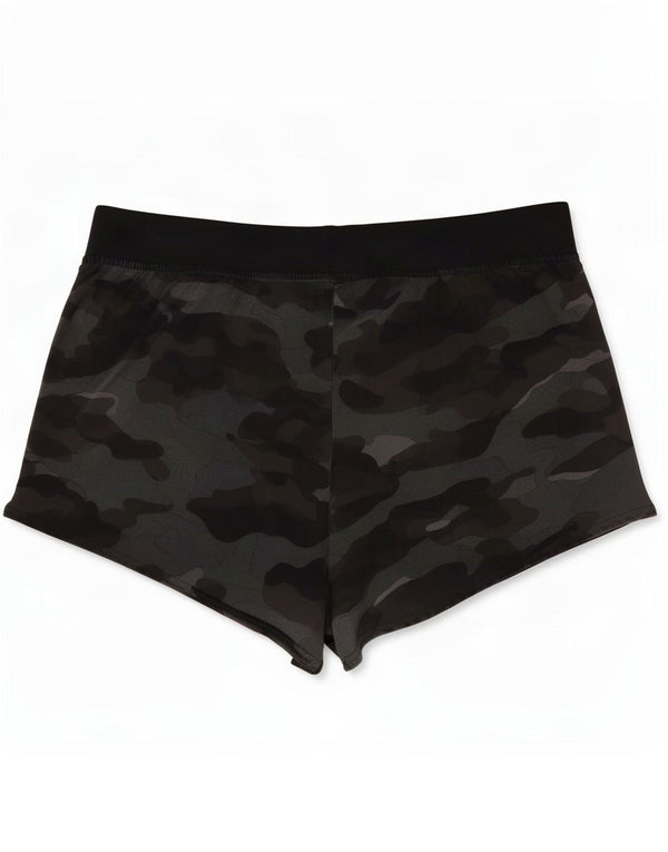 Reebok Damen Sportshorts UK 12/14 Medium Mehrfarbige Tarnung