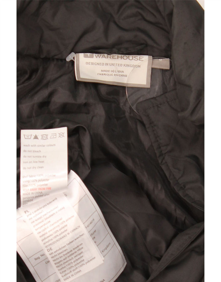 MOUNTAIN WAREHOUSE Herren Wattierte Weste UK 38 Medium Schwarz Polyester
