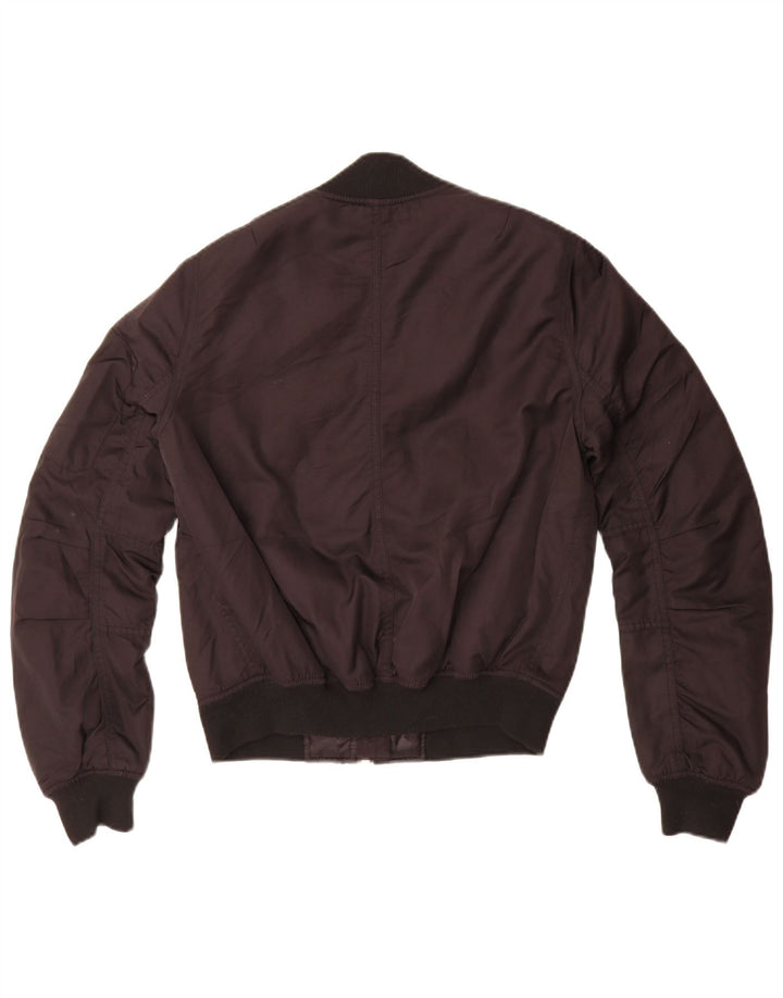 Topshop Damen-Bomberjacke in Übergröße, Gr. 10, Größe S, Schwarz, Polyester
