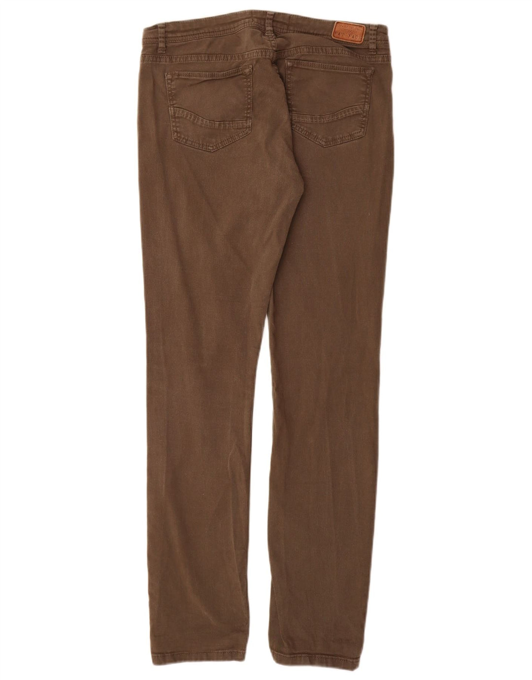 Fat Face Damen Slim Jeans UK 12 Medium W28 L30 Khaki Baumwolle