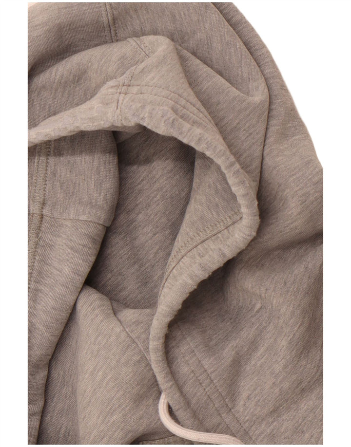 NIKE Herren-Kapuzenpullover mit Grafik, groß, graue Baumwolle