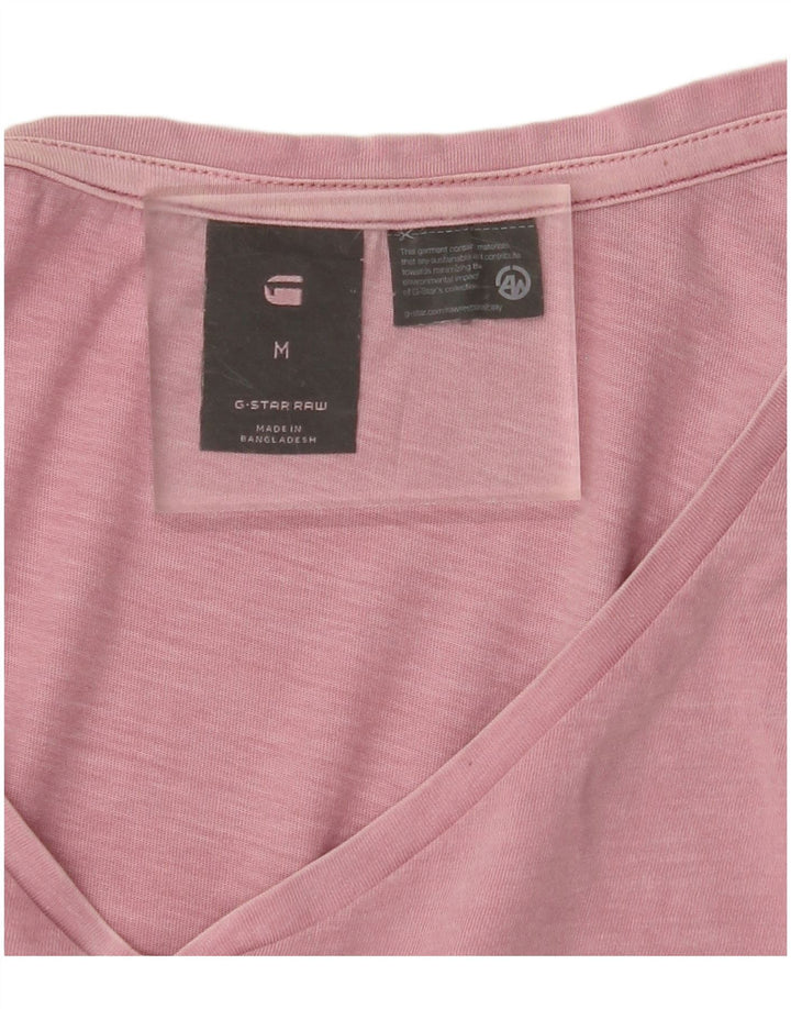 G-STAR Damen T-Shirt Top UK 14 Mittelrosa