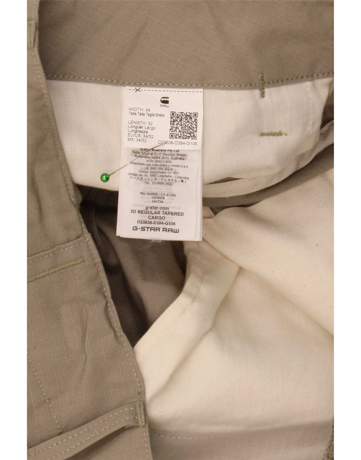 G-Star Herren Regular Tapered Cargohose W34 L32 Beige