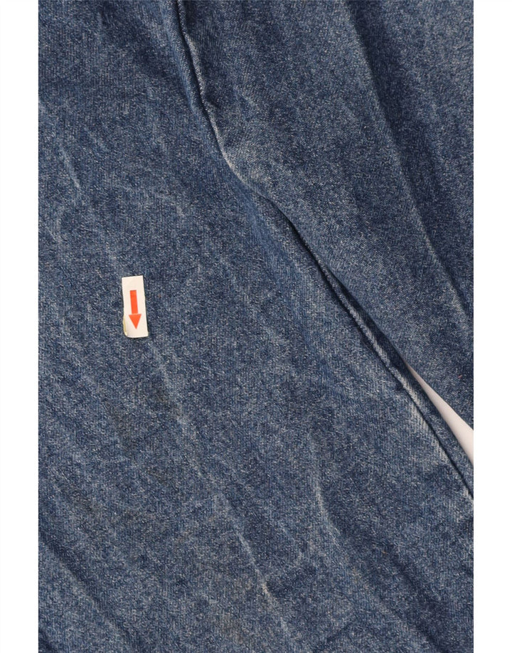 WRANGLER Herren Straight Jeans W38 L36 Blaue Baumwolle